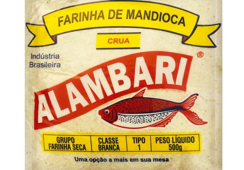 Farinha de Mandioca Crua 500g