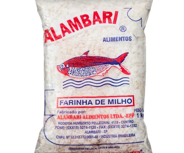 Farinha de Milho Branca 1kg