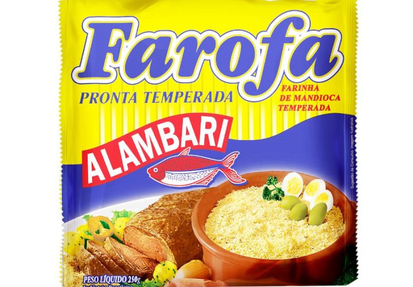Farofa de Mandioca Temperada 400g