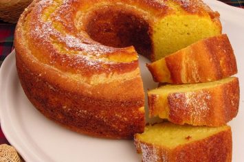 Bolo de Farinha de Milho