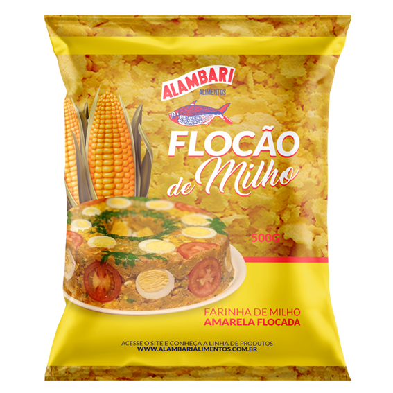 Flocão De Milho Alambari 500g